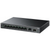 TP-Link LiteWave switch LS1210GP (9xGbE, 1xSFP, 8xPoE+, 61W, fanless) TP-link