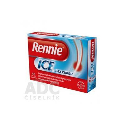 Bayer Consumer care AG Rennie ICE bez cukru tbl mnd 2x24 ks (48 ks)