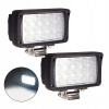 2X HALOGÉNOVÁ AUTOMOBILOVÁ LED PRACOVNÁ LAMPA 45 W REFLEKTOR 12 V 24 V