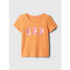 GAP Baby tričko s metalickým logom Oranžová 2YRS Oranžová Oranžová