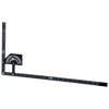kovový uholník s uhlomerom 180 stupňov 230x500mm kovový VERKE
