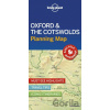 Lonely Planet Oxford & the Cotswolds Planning Map Lonely PlanetSheet map folded