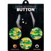 Reflexné nálepky Reflective Berlin Reflective Buttons - Green Mountains uni