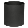 Kvetináč Refined Puk S volcano black 15x15 cm