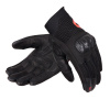 Kožené rukavice REBELHORN GAP III LADY BLACK/FLUO RED DXL