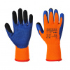 Portwest A185 Duo Therm Pracovné rukavice oranžová/modrá 8/M