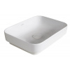 Isvea SOTT AQUA Keramické umývadlo 50x38cm, biela 10SQ51050