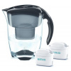 Filtračná kanvica Brita Elemaris XL 3,5 l čierna