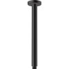 HANSGROHE Vernis Blend prívod zo stropu pre hornú sprchu, dĺžka 300 mm, matná čierna, 27805670