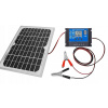 SOLÁRNY PANEL 20W 12V S REGULÁTOROM A DRŽIAKMI