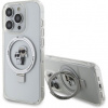 Karl Lagerfeld Ringstand Karl and Choupette MagSafe iPhone 15 Pro Max White
