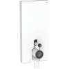 GEBERIT Monolith sanitárny modul pre stojace WC, výška 101 cm, predné opláštenie zo skla, biela, 131.002.SI.5