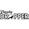samolepka nápis Pánty Dropper - Man, Vnútorné / na okno, 30 x 10 cm - 1ks