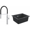 Set kuchynská batéria Grohe Essence 30294000, granitový drez Grohe K700 31654AP0