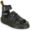 Dr. Martens Sandále CLARISSA II QUAD BLACK MILLED NAPPA Čierna