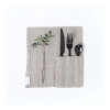 Ľanové vrecko na príbor 2 ks 23x23 cm Natural – Linen Tales