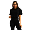 Dámske tričko GymBeam Limitless Cropped T-shirt Black S