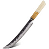 IZMAEL Damaškový kuchynský nôž Airi Slicer/Biela 24.5 cm