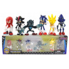 Figúrka Sonic the Hedgehog 6 ks + krabička