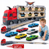Rozkladacia Odťahovka LandToys s odpaľovacím zariadením, sada 6 autíčok, viacfarebná