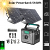 Solárna napájacia stanica 518Wh 230V+2x100W Solar Powerbank