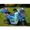 Detská elektrická motorka Viper Policie, modrá