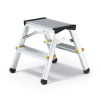 J.A.D. Tools Schůdky oboustranné ALU, 2 příčky, max. 150 kg 7338