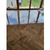 Spačva Dub masív herringbone-vzor rybia kosť 15x130x500 hnedý brown olej Rustik kartáč 4V