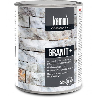 Slovlak Granit bezfarebný matný Lak na kameň interiér/exteriér 0,7l