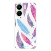 Silikonové pouzdro iSaprio - Xiaomi Redmi 13C / Poco C65 - Feather Pattern 10 (Odolný silikonový kryt, obal, pouzdro iSaprio - Xiaomi Redmi 13C / Poco C65 - Feather Pattern 10 - skvělá ochrana a pružn