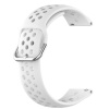 BStrap Silicone Dots remienok na Xiaomi Amazfit Stratos 2/2S/3, white SSG013C1004