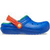 Crocs Crocs Classic Lined Clogs Childrens Blue Bolt/Multi 2 (34)