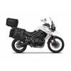 SHAD Kompletná sada bočných adventure vakov SHAD TERRA TR40 a hliníkového 55 L vrchného kufru,vrátane montážnej sady SHAD TRIUMPH TIGER 800