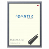 DANTIK rám na obraz 15 x 20 Platina matná