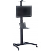 Digitus DA-90370 TV kolečkový vozík 94,0 cm (37) - 177,8 cm (70) naklápěcí, nastavitelná výška s držákem ke klávesnici, se zámkovým mechanizmem, nastavitelné