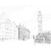ZUTY Bodkovanie - BIG BEN V LONDÝNE Rámovanie: vypnuté plátno na rám, Rozmer: 40x50 cm