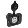 Vstavaná zásuvka USB A + USB C, 12/24V