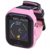 HELMER dětské hodinky LK 709 s GPS lokátorem/ dot. display/ 4G/ IP67/ nano SIM/ videohovor/ foto/ Android a iOS/ růžové (Helmer LK 709 P)