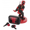 Bezdrôtové slúchadlá Buds Pro s mini držiakom - Marvel Deadpool