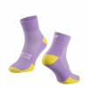 Ponožky FORCE Edge Farba: fialové, Veľkosť: L-XL(42-46)