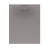 Duravit Stonetto - Sprchová vanička, 100x80 cm, matná sivá 720147180000000