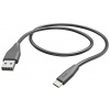Hama Nabíjecí kabel USB USB 2.0 USB-A zástrčka, USB-C ® zástrčka 1.50 m černá 00201595