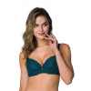 Push-up podprsenka Zephyr M-3935/11 - Mat 70F tmavě zelená