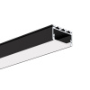 LED profil KLUS GIZA-LL černý - LED profil GIZA-LL černý - 3m