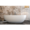 Aquatek Demi - voľne stojaca vaňa 172 x 75 cm z liateho mramoru