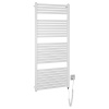Aqualine TONDI-E elektrické vykurovacie teleso, rovné, 600x1330 mm, 600W, biela SPH DE480T