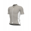 Letný cyklistický pánsky dres Alé Cycling Solid Color Block sivý