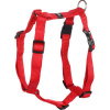 Postroj nylon Ziggy červený M 2x45-65cm Flamingo
