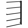 Sapho SLICE Sušiak uterákov 520x790mm, čierna mat SPH SN883