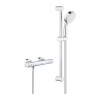 GROHE Grohtherm 800 Cosmopolitan - Termostatický sprchový set so sprchovou tyčou 600 mm, chróm 34768000